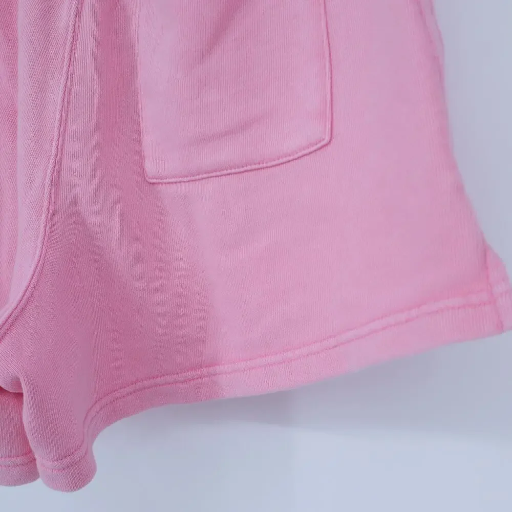 Aerie Go-To Fleece Short Pink Willow NWT Fleece Pull On Sweatshorts Women's XS